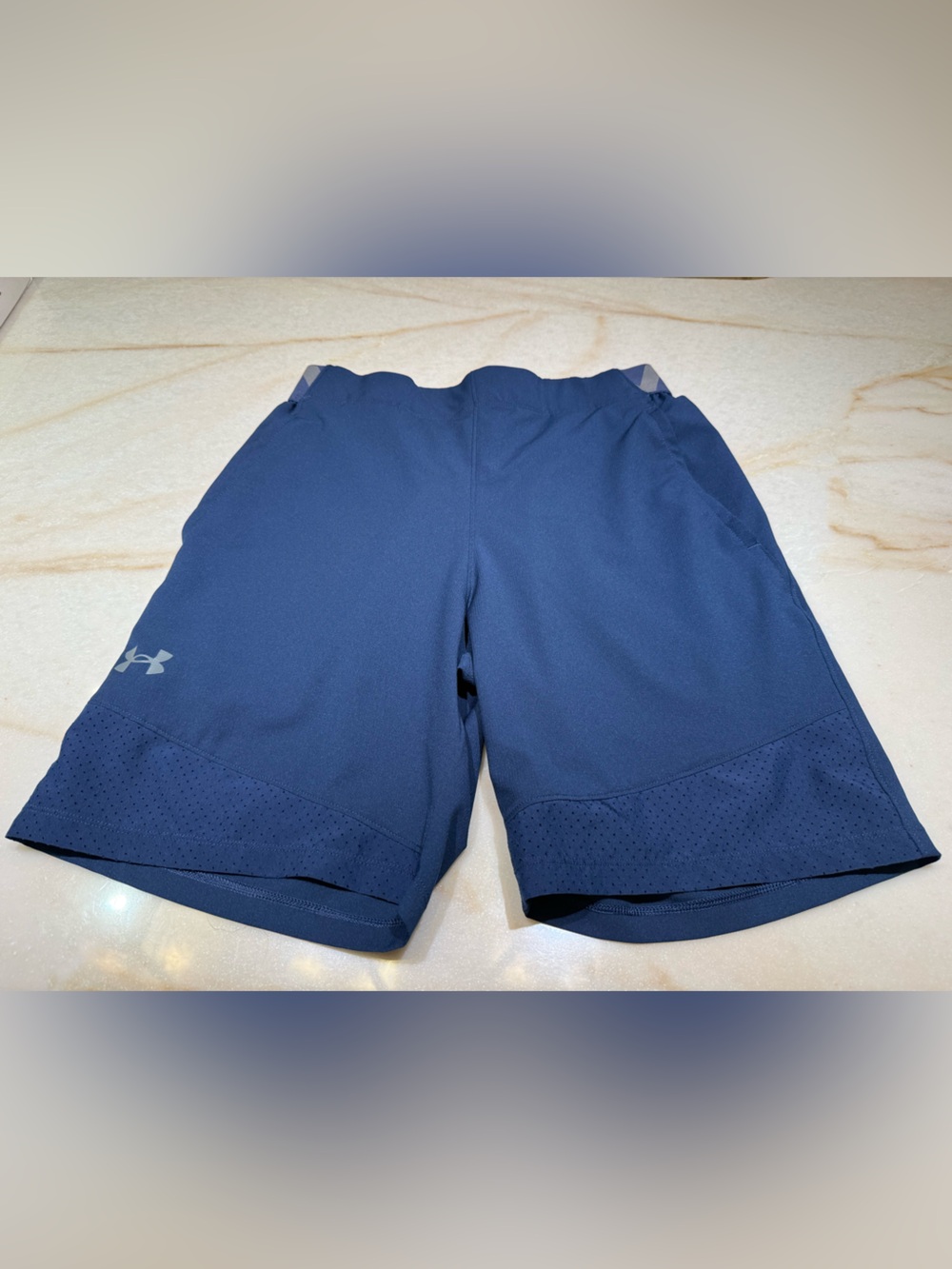 Under Armour Men's Dark Blue Athletic Training Shorts